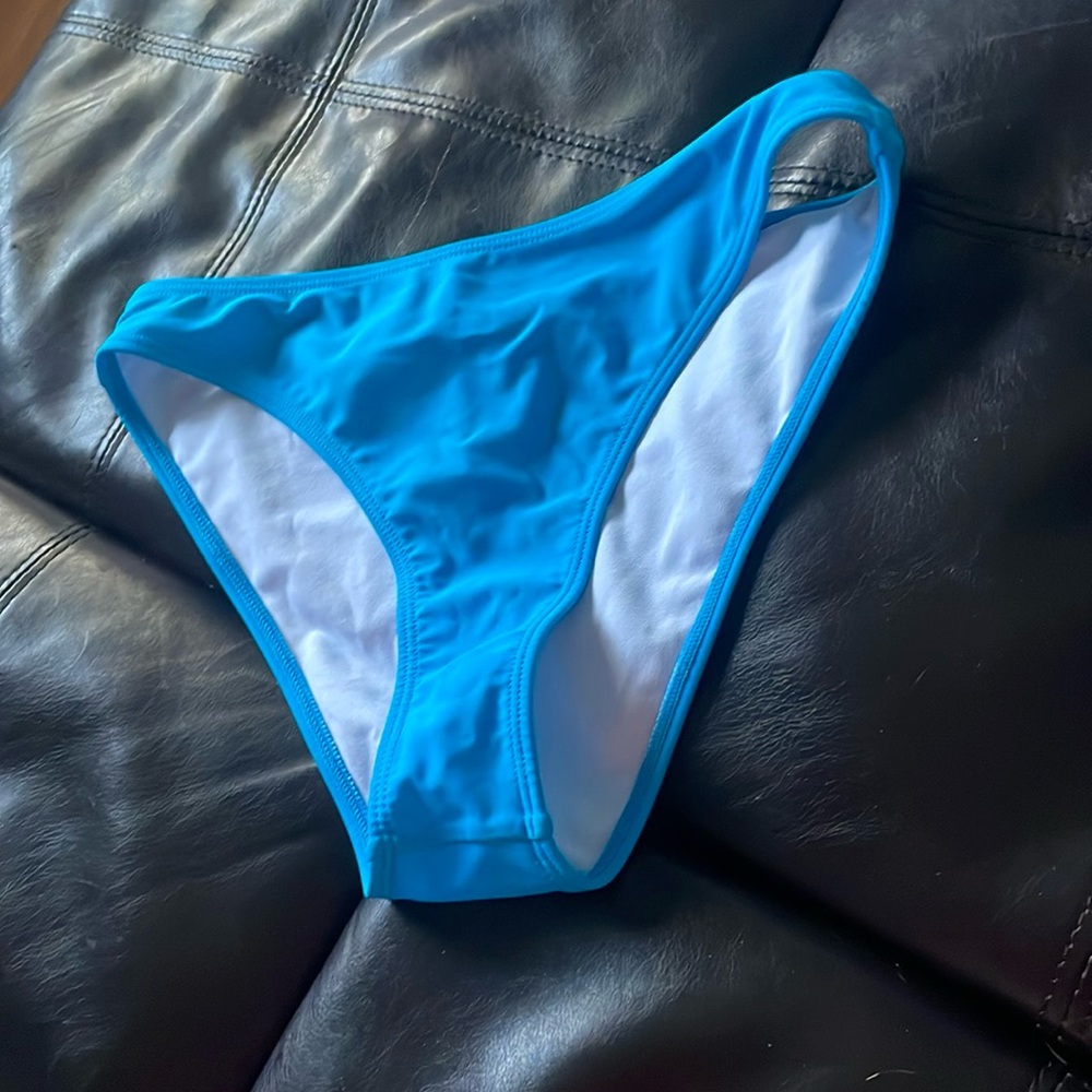 shein blue bikini bottoms